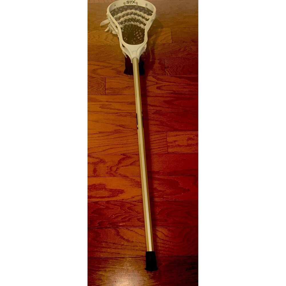 STX Stallion 6000 Lacrosse Stick 40.5” Long Boys Silver Black Attack Midfield